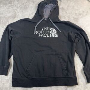 The North Face Hoodie Sweatshirt Adult XL Black Long Sleeve Pullover Graphic Men